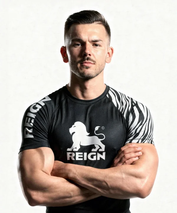 Rashguard REIGN Ceinture Blanche “Survivor”