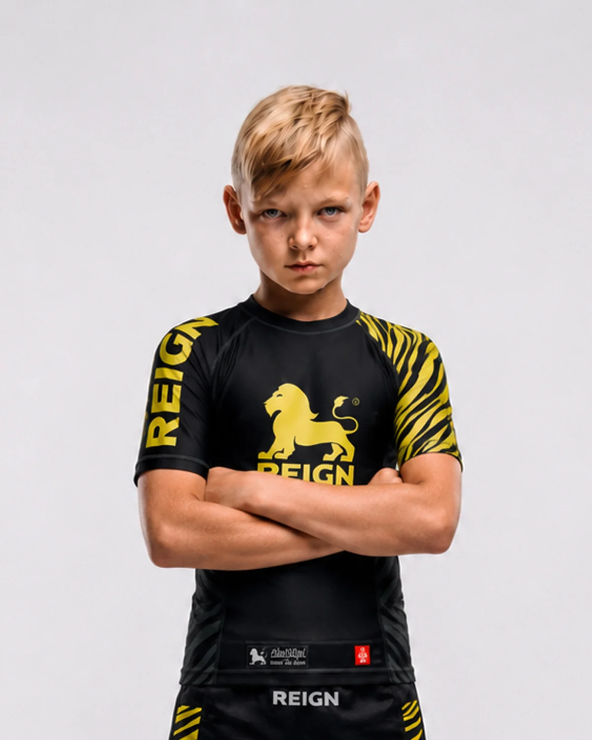Ensemble NO-GI REIGN KIDS Ceinture Jaune