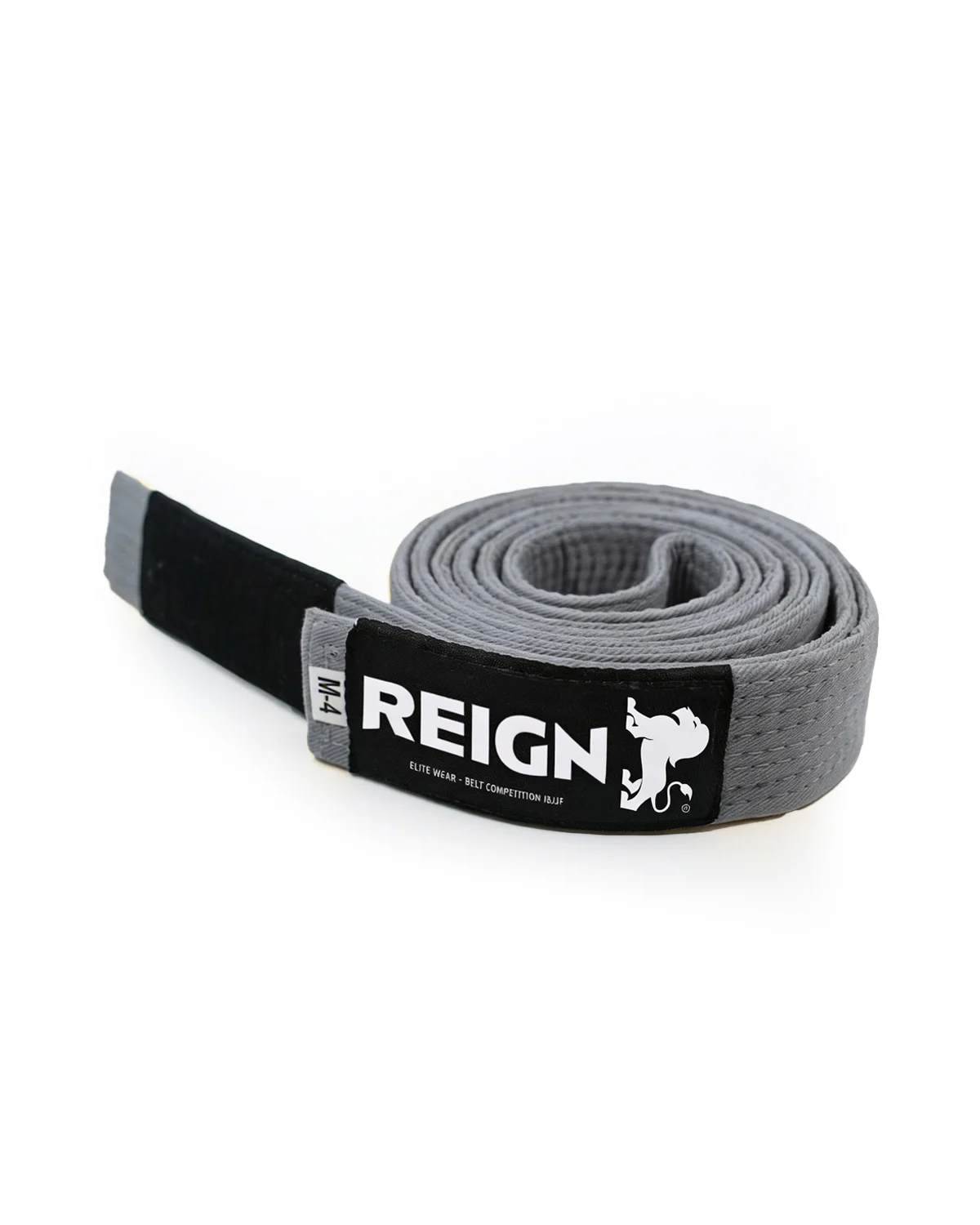 Ceinture JJB Grise REIGN Kids & Ado – Brazilian Jiu-Jitsu – 7 à 15 ans