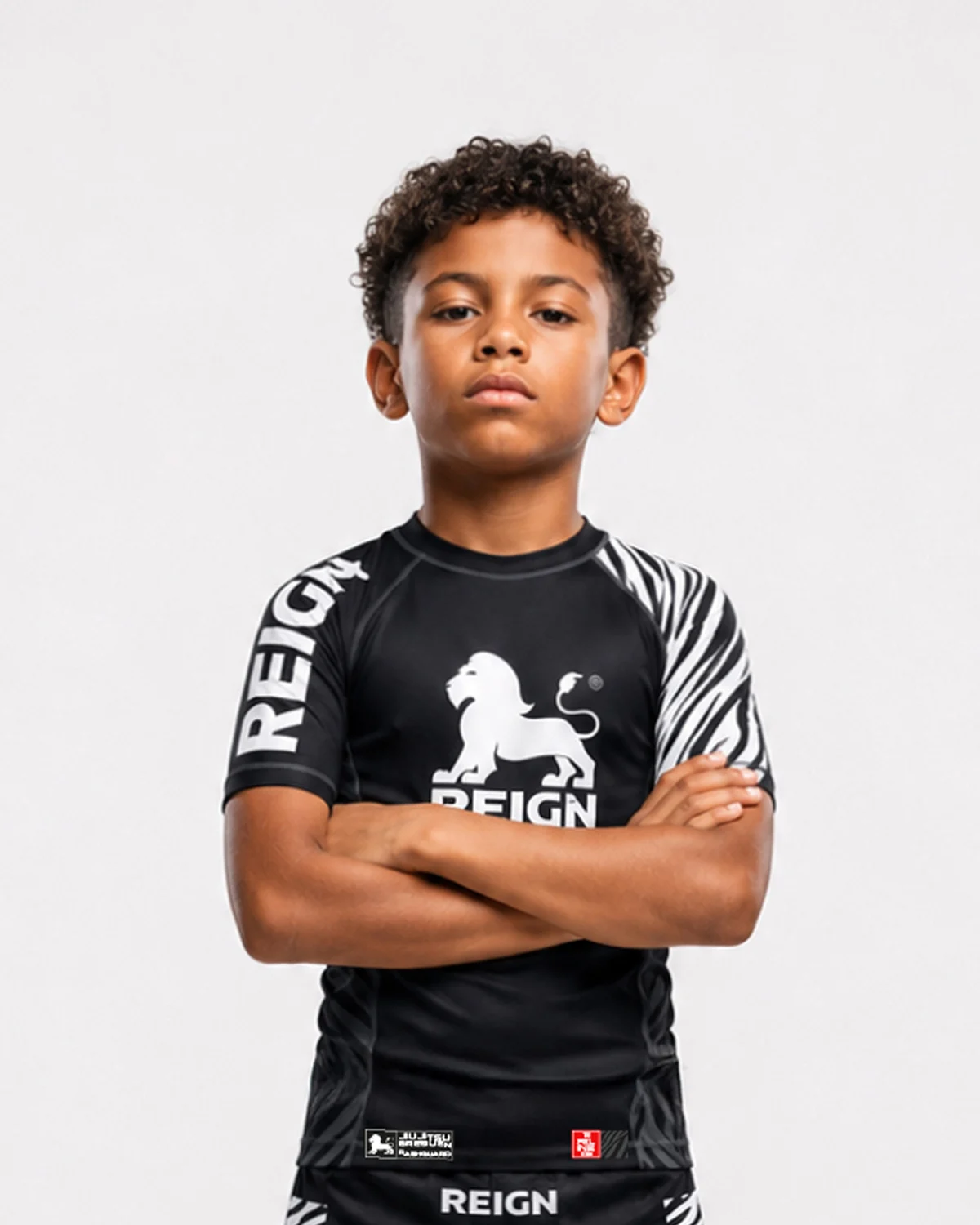 Ensemble NO-GI REIGN KIDS Ceinture blanche