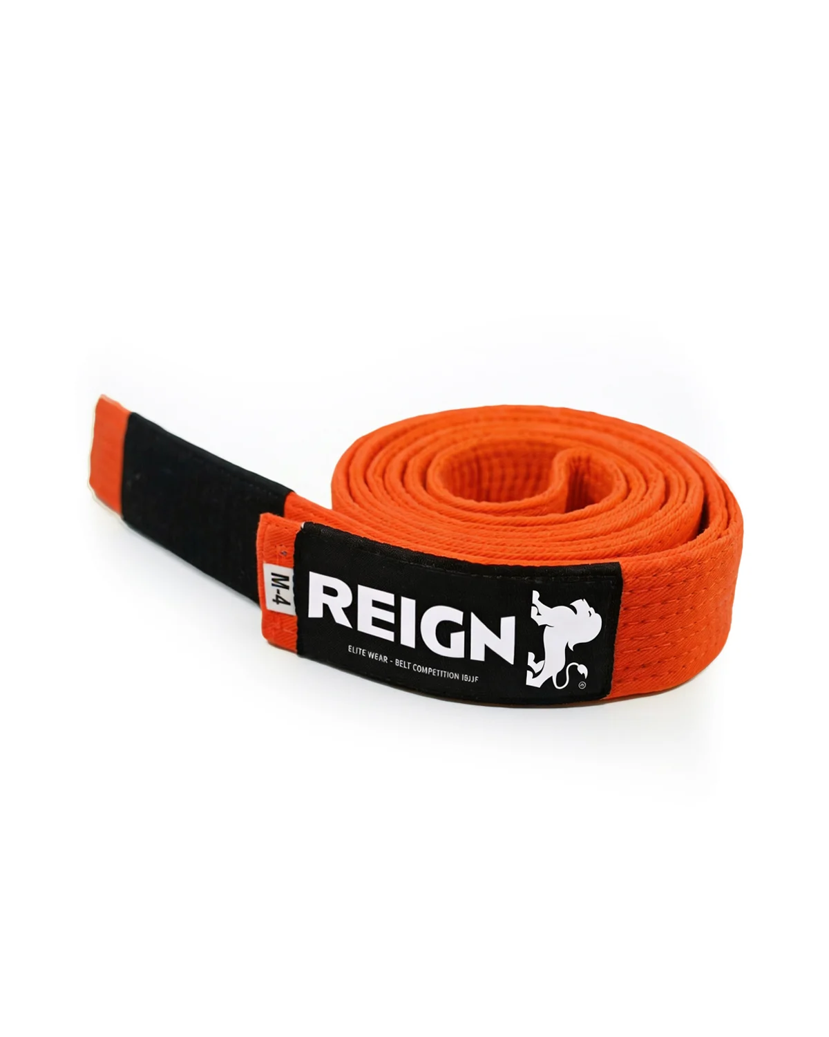 Ceinture JJB orange REIGN Kids & Ado – Brazilian Jiu-Jitsu – 7 à 15 ans