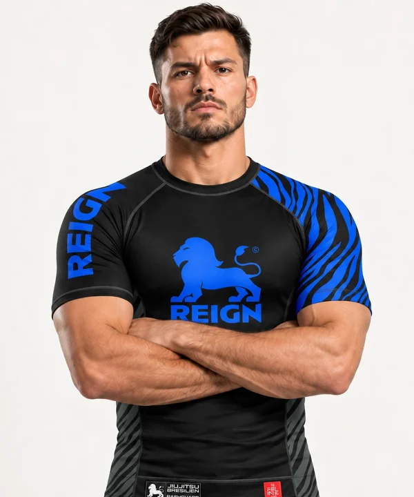 Rashguard Ceinture bleu